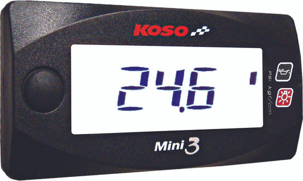 Koso Koso Mini Oil Pressure Gauge Ba003200
