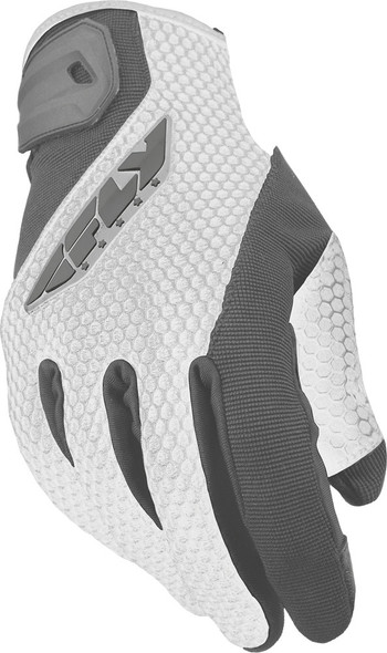 Fly Racing Women'S Coolpro Gloves White/Grey Sm #5884 476-6211~2