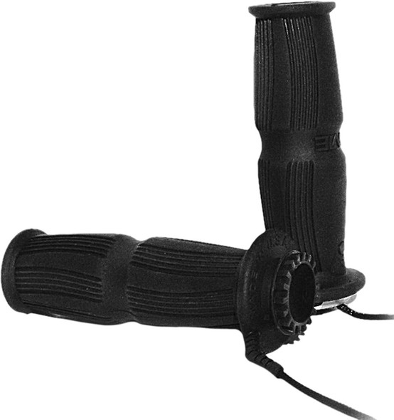 A-Me Heated Chicane Grips Black Aghmcchb17