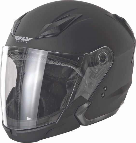 Fly Racing Tourist Solid Helmet Matte Black 2X F73-8101~6