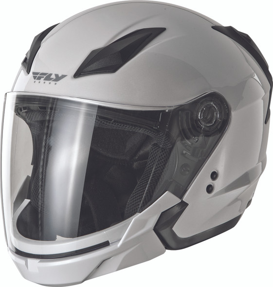 Fly Racing Tourist Solid Helmet Pearl White Md F73-8104~3