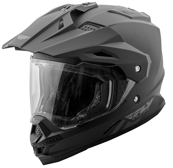 Fly Racing Trekker Solid Helmet Matte Black Xs 73-7011Xs