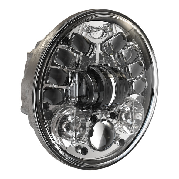 Jw Speaker 8690M Led Headlight 5.75" Chr Bezel 551731