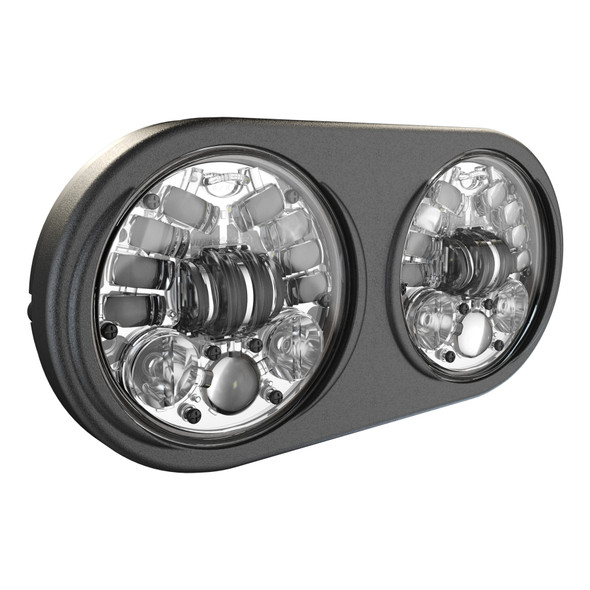 Jw Speaker 8692 Led Headlight Dual 5.75" Chr Bezel 553961