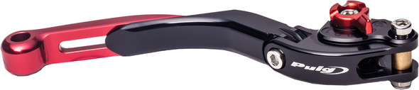 Puig Lever Brake Black/Red Extendable/Foldable 19Rnr