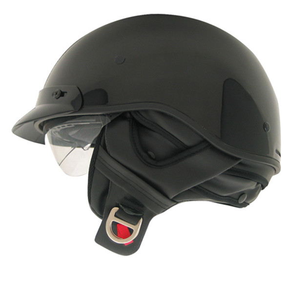 Zoan Zoan Route 66 Half Helmet - Black - 2Xl 031-018