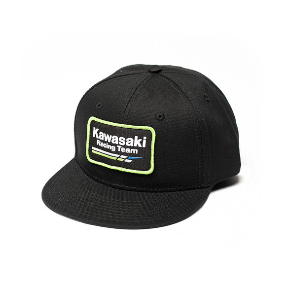 Factory Effex Fx Kawasaki Racing Youth Snapback Hat / Black (One Size) 19-86112