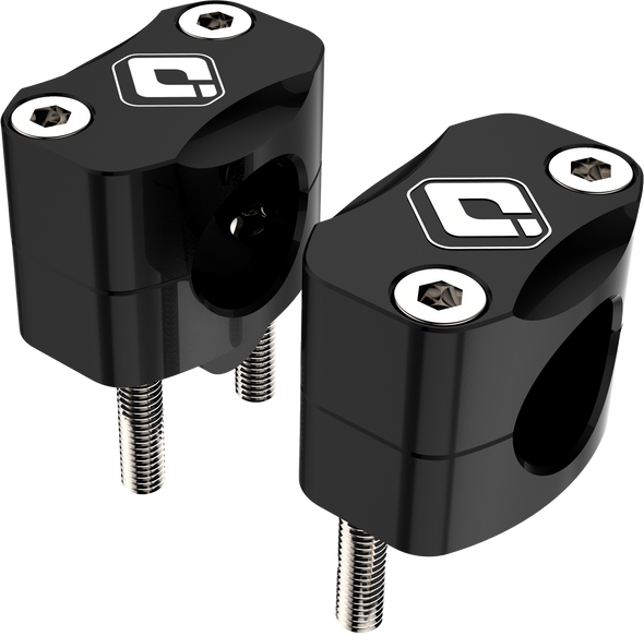 Odi Bar Adapters 7/8" To 1 1/8" 15Mm Rise Black H71Umb