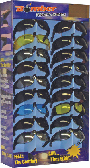 Bomber Sunglasses Sidekick Display Sidekick-Disp