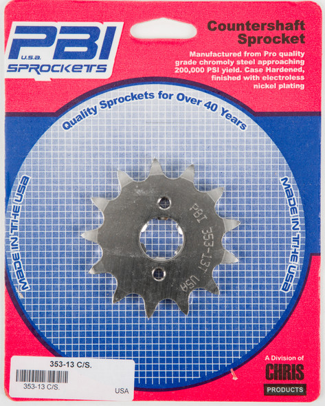 Pbi Front Cs Sprocket Steel 13T-520 Hon 353-13