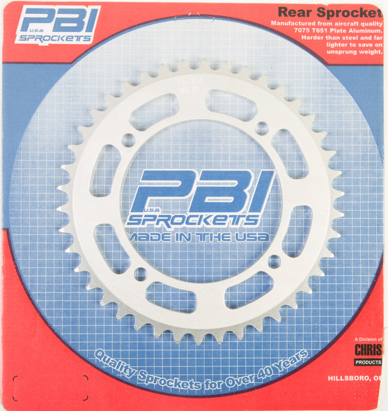 Pbi Rear Sprocket Aluminum 42T-520 Yam 7058-42-3