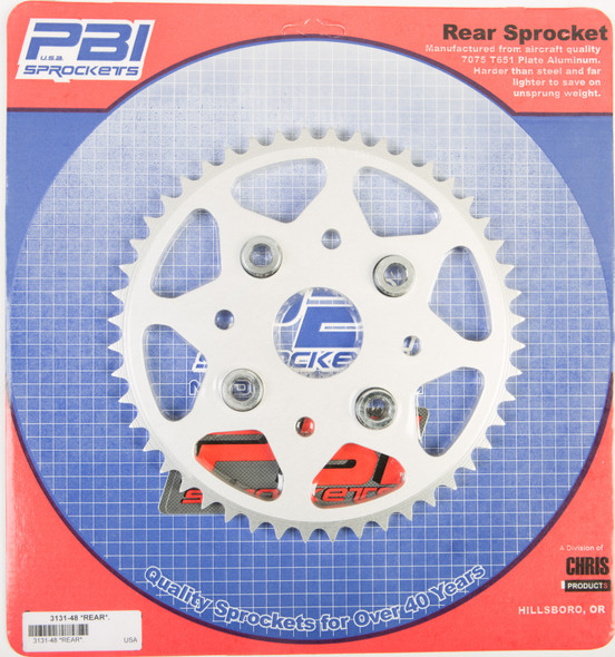 Pbi Rear Sprocket Aluminum 48T-428 Hon 3131-48-2