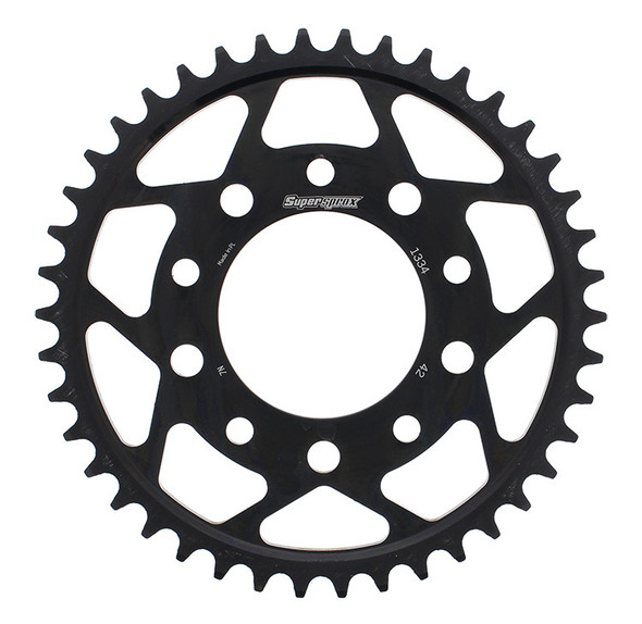 Supersprox Rear Sprocket Steel 42T-530 Blk Hon/Tri Rfe-1334-42-Blk