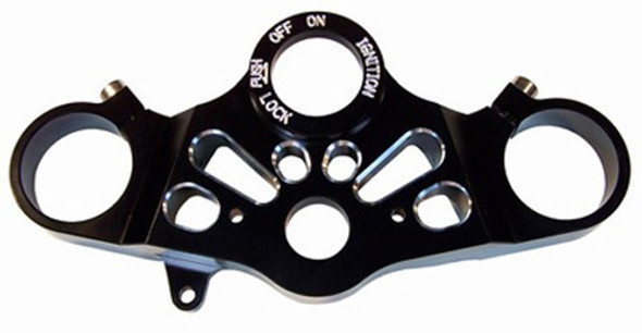 Yana Shiki Top Clamp Lrc Black Hon Cbr600Rr '07-12 A3287Ablrc