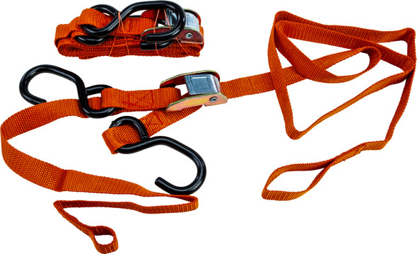 Fire Power 1" Tie-Down Orange W/Soft Tie 2/Pk 21269 Soft