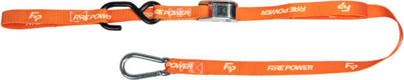 Fire Power 1" Tie-Down Soft-Tie Orange 2/Pk 29-13031