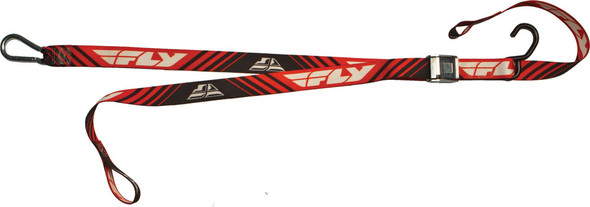 Fly Racing Tie-Down 1.5X72" Soft Tie Red 29-0602