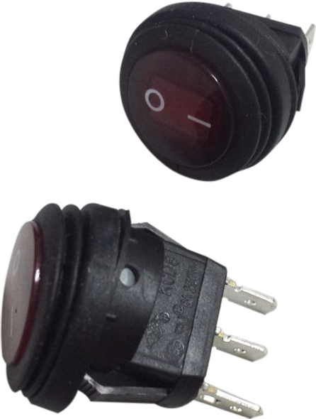 Open Trail Round Rocker Switch Round Switch