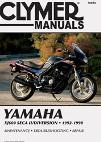 Clymer Repair Manual Yam Xj600 Seca Ii Cm494