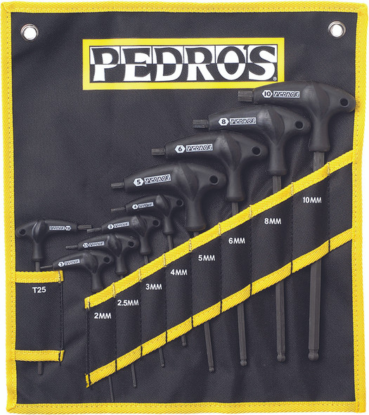 Pedros Pro T/L Hex Wrench Set 6451552