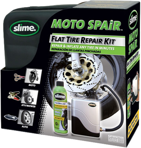 Slime Tire Inflator Kit W/16 Oz Slime 50001