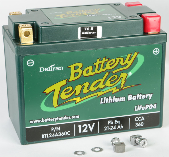Battery Tender Lithium Engine Start Battery 360 Cca Btl24A360C