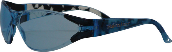 Bomber A-Bomb Safety Sunglasses Light Blue W/Light Blue Lens F107
