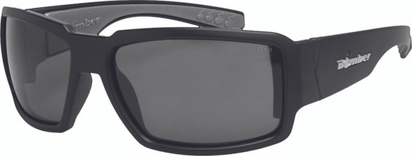 Bomber Boogie Bomb Eyewear Matte Black W/Smoke Lens Bg103