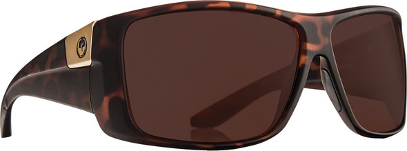 Dragon Kit Sunglasses Matte Tortoise W/Copper Polar Lens 720-2258