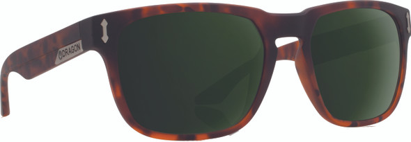 Dragon Monarch Sunglasses Matte Tortoise W/G15 Green Lens 270755519226