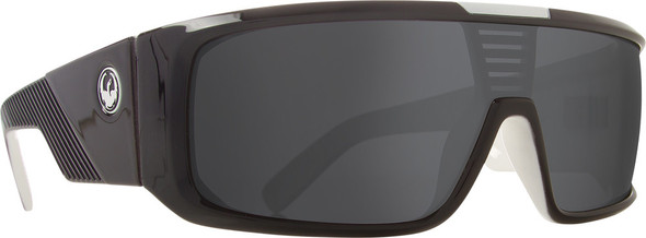 Dragon Orbit Sunglasses Black White W/Grey Lens 720-2151