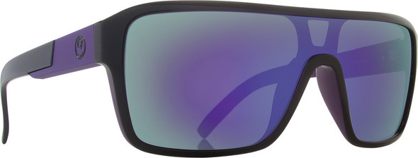 Dragon The Jam Remix Sunglasses Jet W/Purple Ion Lens 225046822007