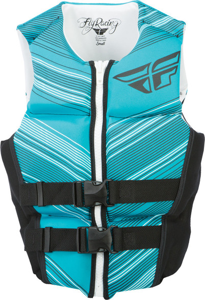 Fly Racing Ladies Neoprene Vest Aqua/Blac S 142424-505-820-16