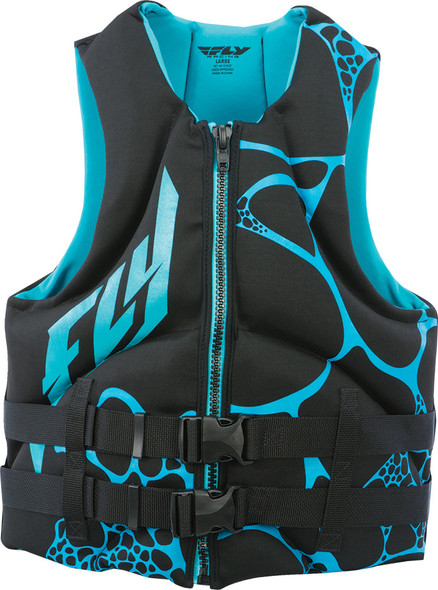 Fly Racing Neoprene Vest Aqua/Black 3X 142424-505-070-16