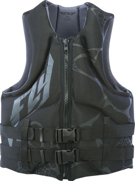 Fly Racing Neoprene Vest Grey/Black 2X 142424-701-060-16