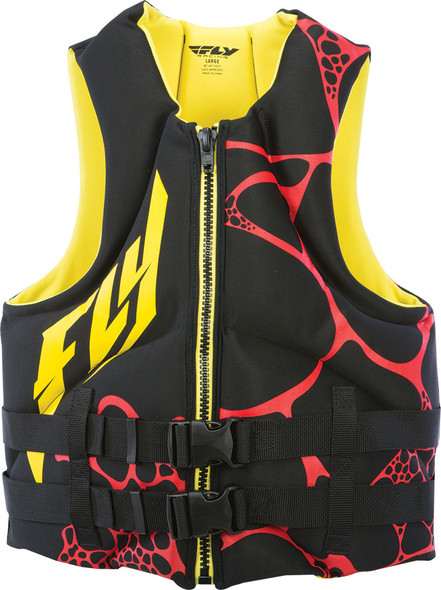 Fly Racing Neoprene Vest Yellow/Black 3X 142424-300-070-16