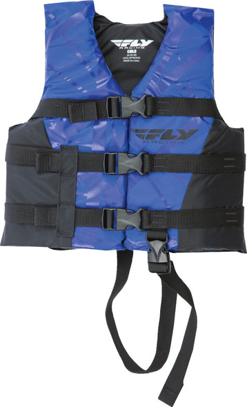 Fly Racing Nylon Vest Blue/Black (Child) 112224-500-001-16