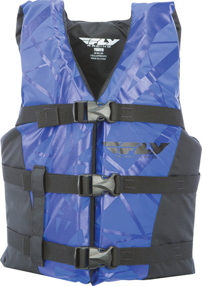 Fly Racing Nylon Vest Blue/Black 3X 112224-500-110-16