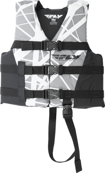 Fly Racing Nylon Vest Grey/Black (Child) 112224-701-001-16