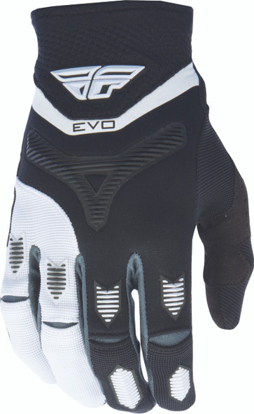 Fly Racing Evo Glove Black/White X 370-11011