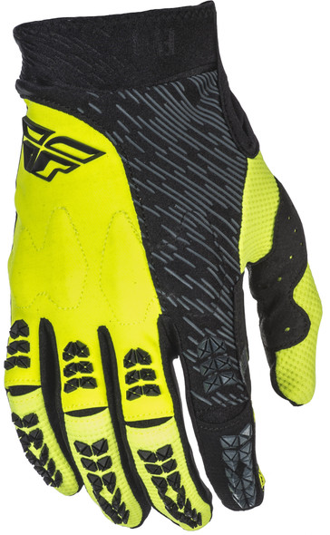 Fly Racing Evolution 2.0 Gloves Hi-Vis/Black Sz 6 371-11006