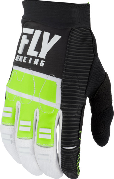 Fly Racing Evolution Dst Gloves Hi-Vis/Black/White Sz 13 372-11713