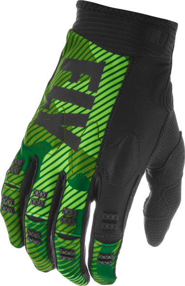 Fly Racing Evolution Gloves Green/Black Sz 08 373-11408
