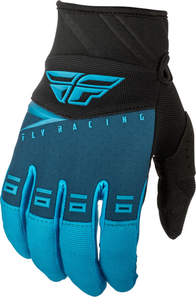 Fly Racing F-16 Gloves Blue/Black Hi-Vis Sz 05 372-91105