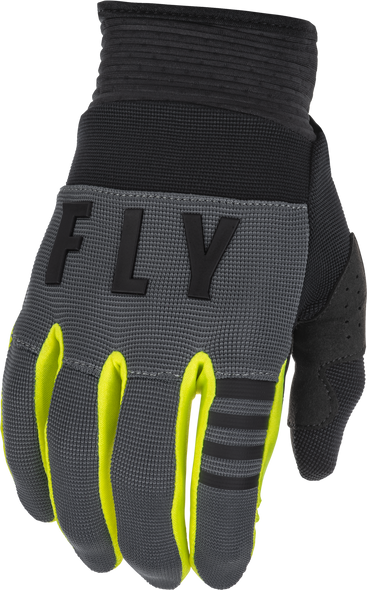 Fly Racing F-16 Gloves Grey/Black/Hi-Vis 3X 375-9123X