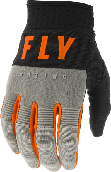 Fly Racing F-16 Gloves Grey/Black/Orange Sz 03 373-91503