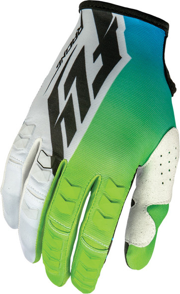 Fly Racing Kinetic Gloves Lime/White Sz 12 369-41512