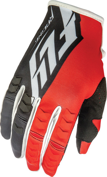 Fly Racing Kinetic Gloves Red/Black/White Sz 6 369-41406