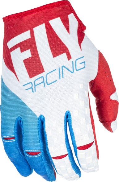 Fly Racing Kinetic Gloves Red/White/Blue Sz 11 371-41311