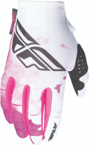 Fly Racing Kinetic Womens Glove Pink/Purple L 370-61208